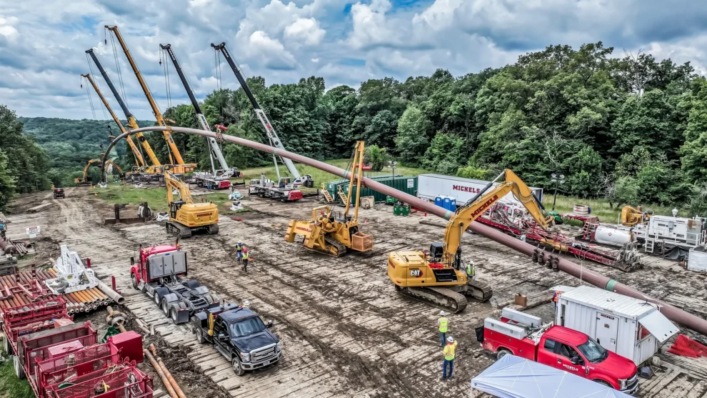 Large diameter pipeline HDD project.